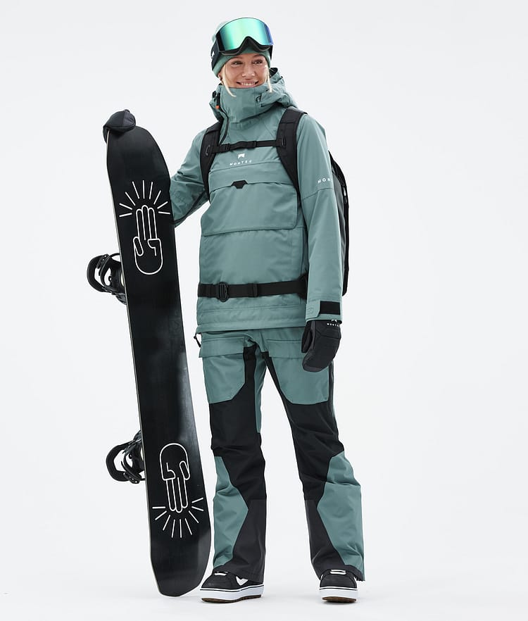 Montec Dune W Snowboardjacke Damen Atlantic