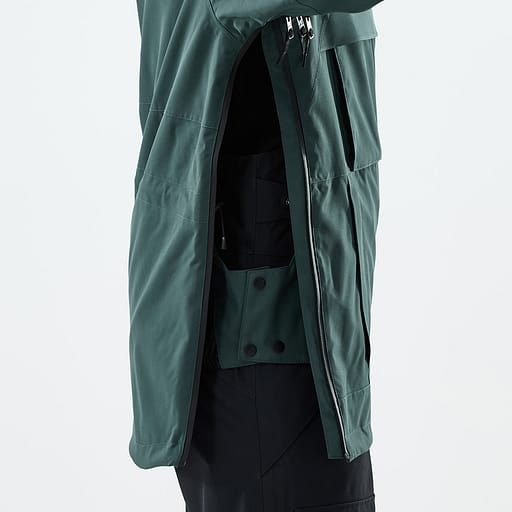 Seitlicher Reißverschluss mit innenliegender Schutzleiste Hauptdetailproduktbild,