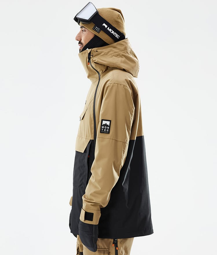 Montec Doom Snowboardjacke Herren Gold/Black