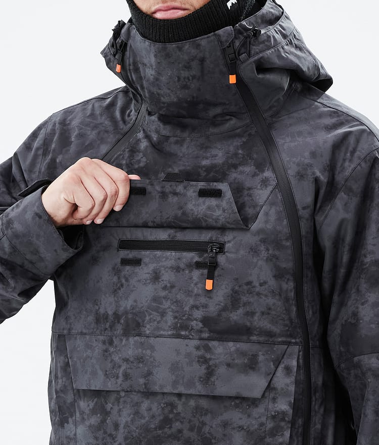 Montec Doom Skijacke Herren Black Tiedye