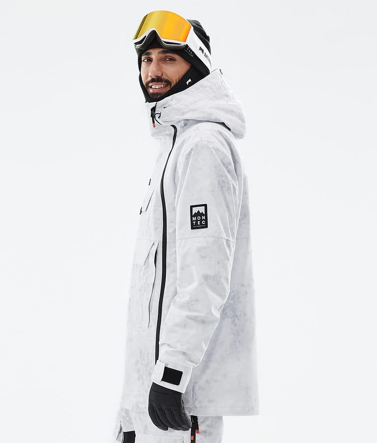 Montec Doom Snowboardjacke Herren White Tiedye