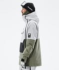 Montec Doom Snowboardjacke Herren Light Grey/Black/Greenish, Bild 6 von 11
