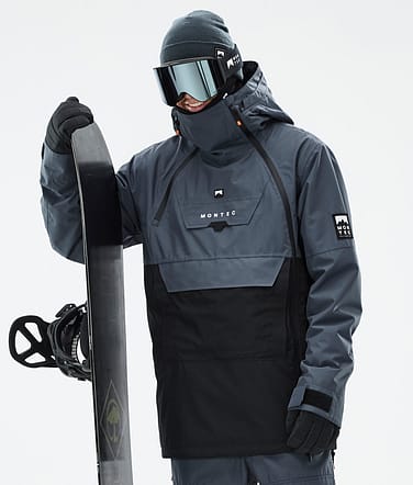 Montec Doom Snowboardjacke Herren Metal Blue/Black Renewed