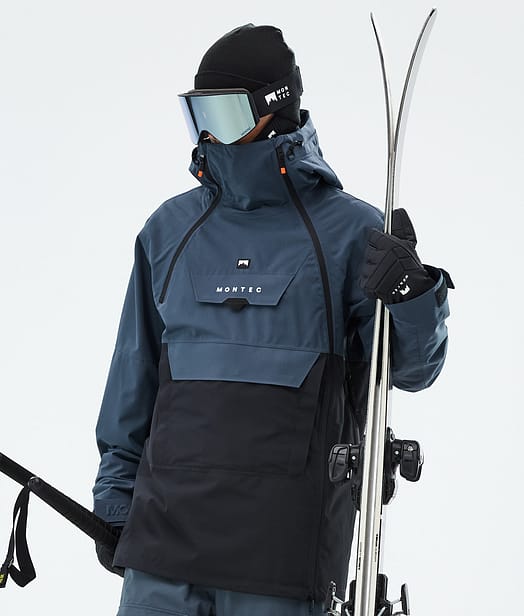 Montec Doom Skijacke Herren Metal Blue/Black