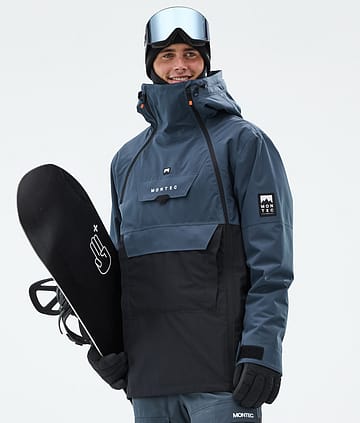 Montec Doom Snowboardjacke Metal Blue/Black