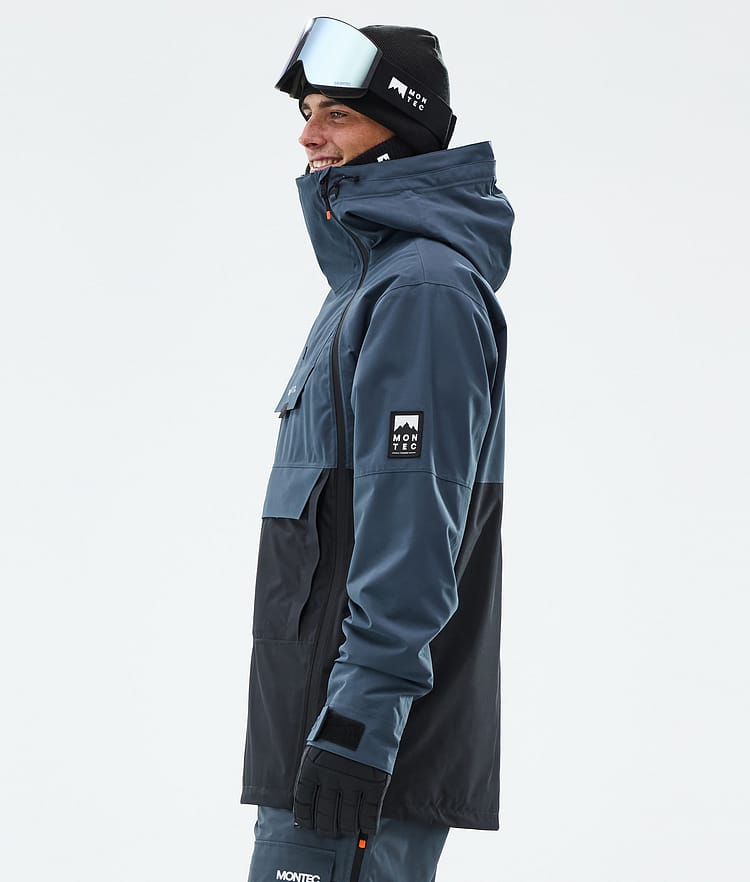 Montec Doom Snowboardjacke Herren Metal Blue/Black Renewed, Bild 6 von 11