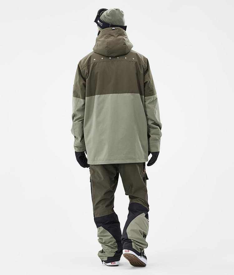 Montec Doom Snowboardjacke Herren Olive Green/Black/Greenish