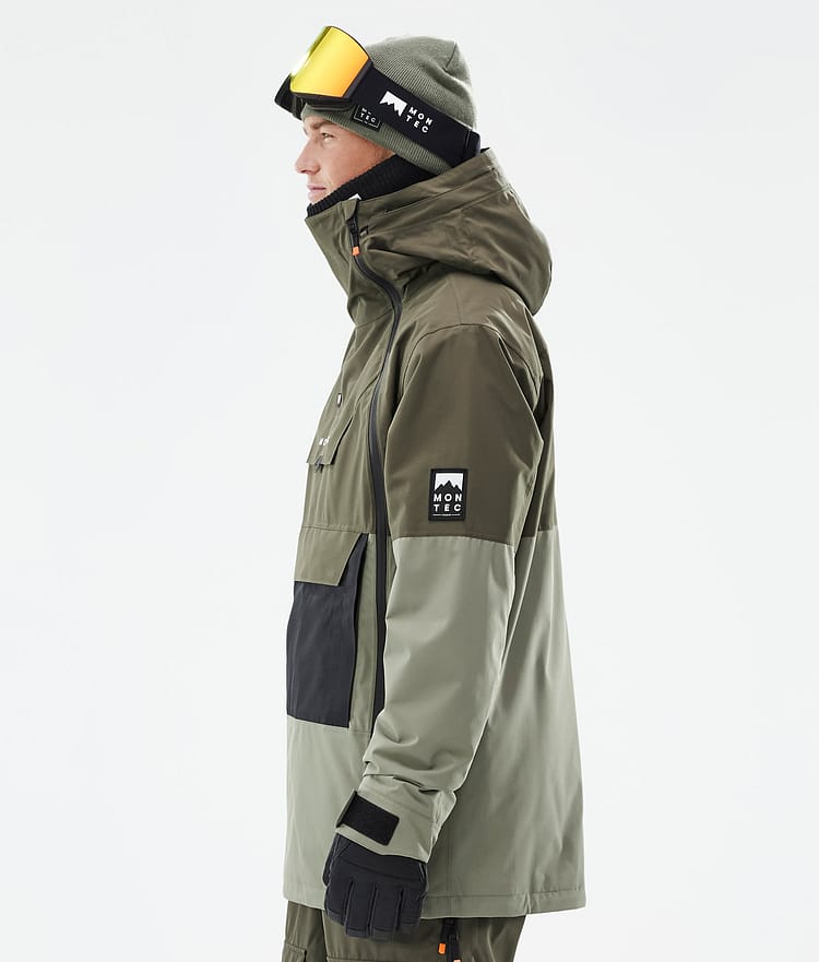 Montec Doom Skijacke Herren Olive Green/Black/Greenish