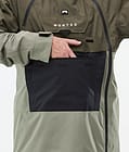 Montec Doom Snowboardjacke Herren Olive Green/Black/Greenish Renewed, Bild 9 von 11