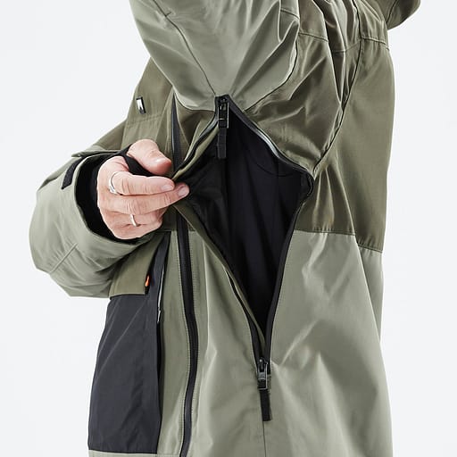 Unterarmbelüftung mit Reißverschluss Hauptdetailproduktbild,