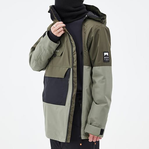 Asymmetrischer Frontreißverschluss mit innenliegender Schutzleiste Hauptdetailproduktbild,