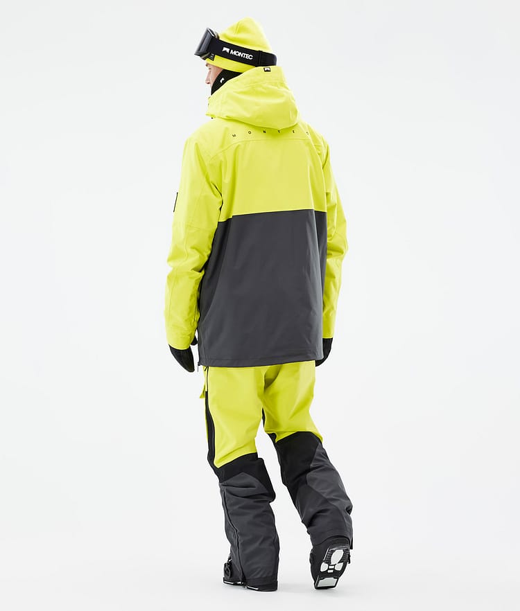 Montec Doom Skijacke Herren Bright Yellow/Black/Phantom