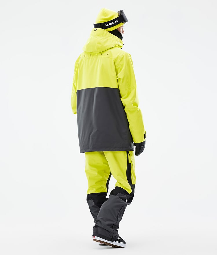 Montec Doom Snowboardjacke Herren Bright Yellow/Black/Phantom