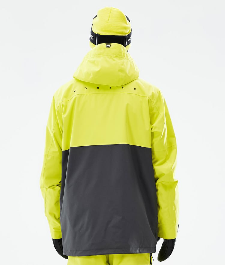 Montec Doom Snowboardjacke Herren Bright Yellow/Black/Phantom