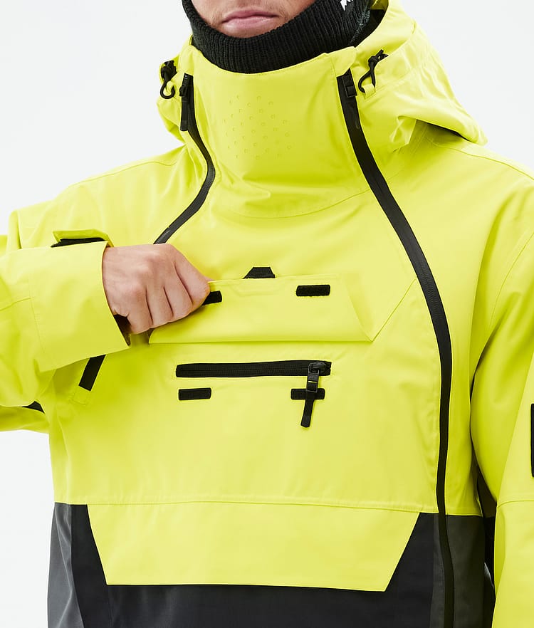 Montec Doom Skijacke Herren Bright Yellow/Black/Phantom, Bild 10 von 11
