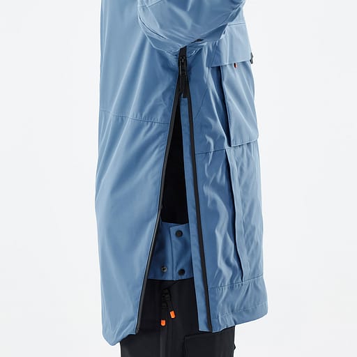 Seitlicher Reißverschluss mit innenliegender Schutzleiste Hauptdetailproduktbild,