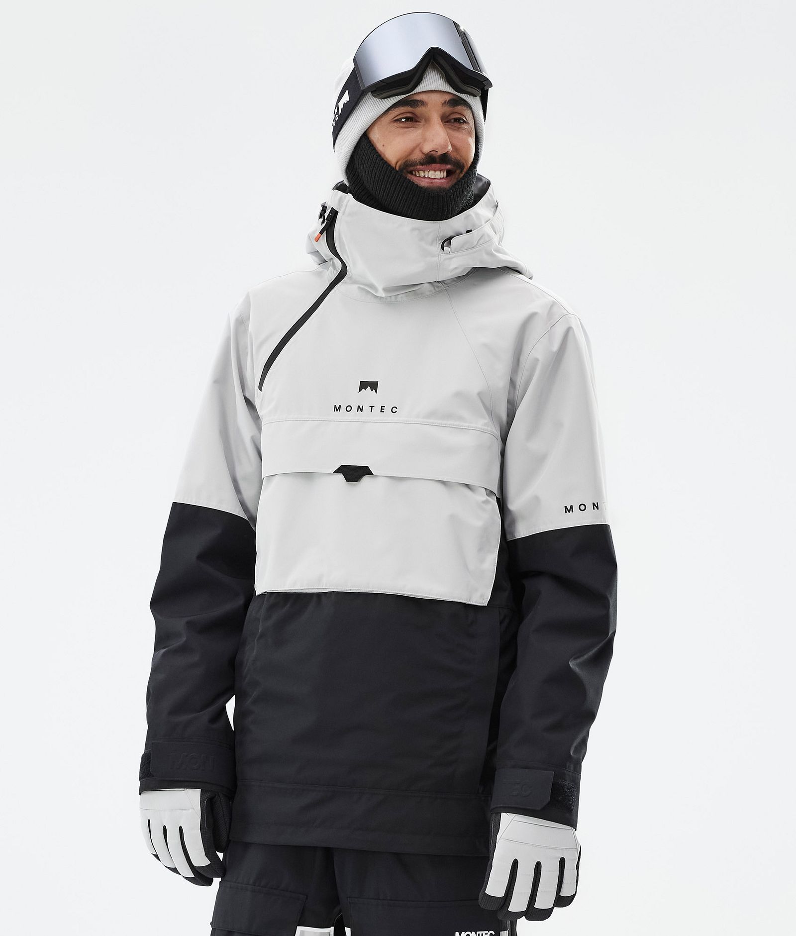 Montec Dune Skijacke Herren Light Grey/Black, Bild 1 von 9