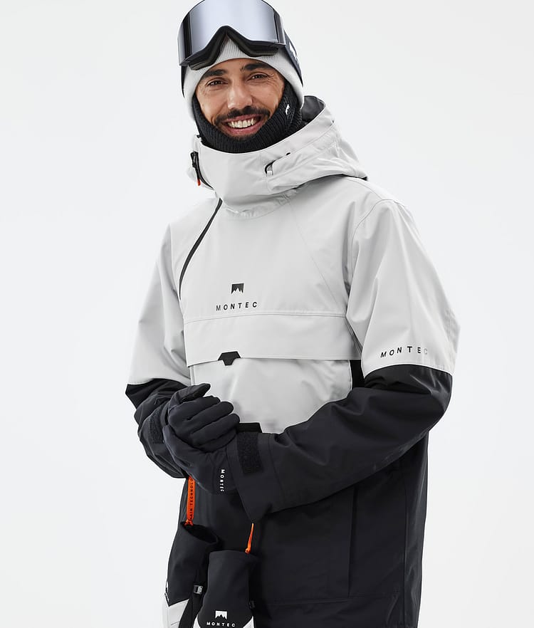 Montec Dune Snowboardjacke Herren Light Grey/Black