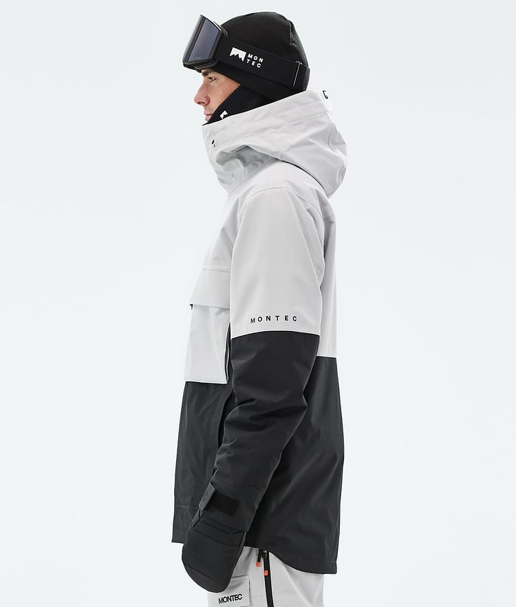 Montec Dune Snowboardjacke Herren Light Grey/Black, Bild 6 von 9