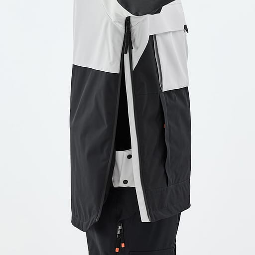 Seitlicher Reißverschluss mit innenliegender Schutzleiste Hauptdetailproduktbild,