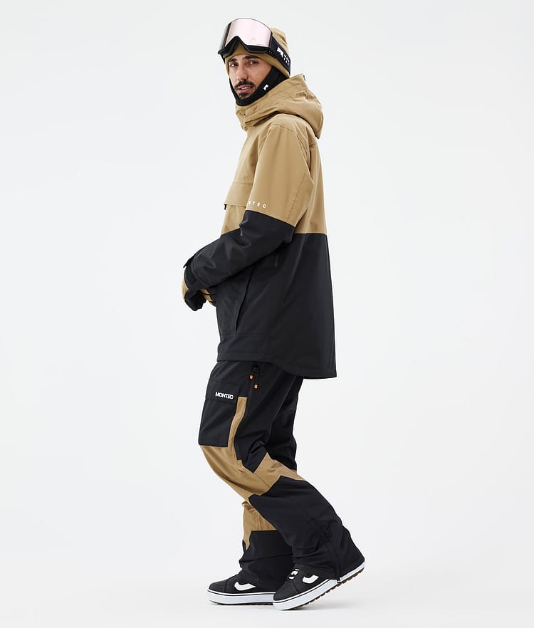 Montec Dune Snowboardjacke Herren Gold/Black, Bild 4 von 9