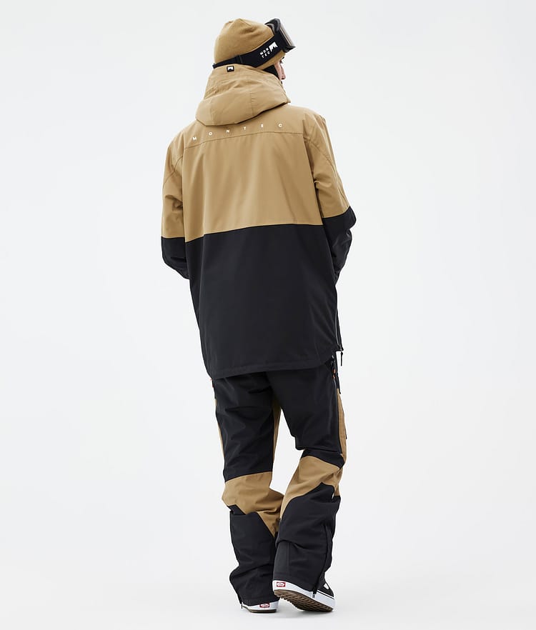 Montec Dune Snowboardjacke Herren Gold/Black, Bild 5 von 9