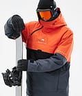 Montec Dune Snowboardjacke Herren Orange/Black/Metal Blue