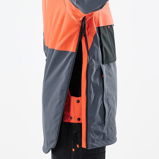 Seitlicher Reißverschluss mit innenliegender Schutzleiste Hauptdetailproduktbild,