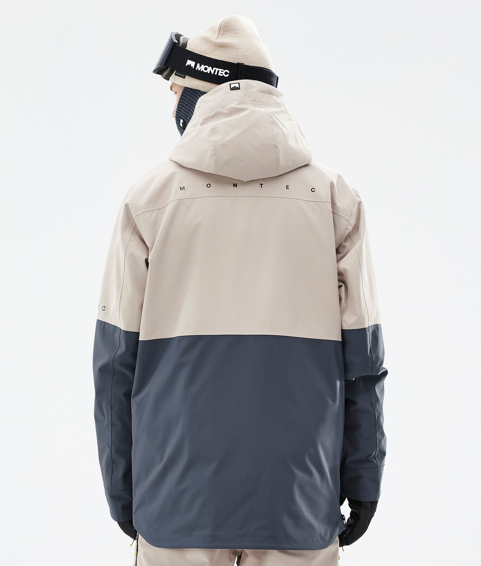 Montec Dune Snowboardjacke Herren Sand/Black/Metal Blue, Bild 8 von 10