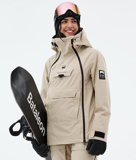 Montec Doom W Snowboardjacke Damen Sand