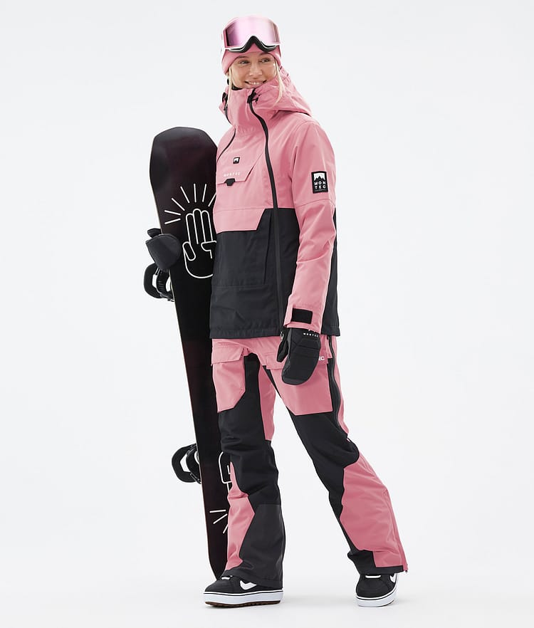 Montec Doom W Snowboardjacke Damen Pink/Black