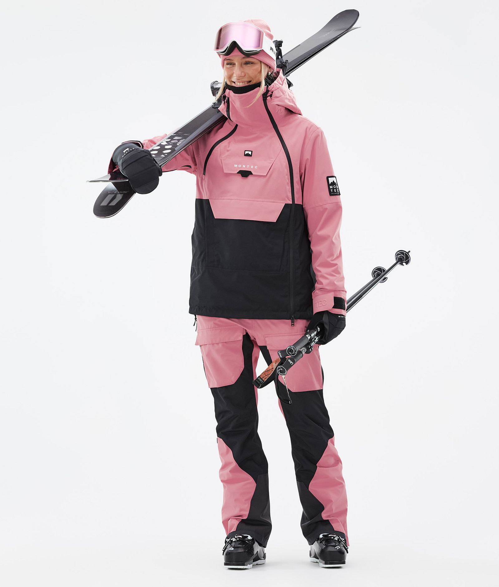 Montec Doom W Skijacke Damen Pink/Black