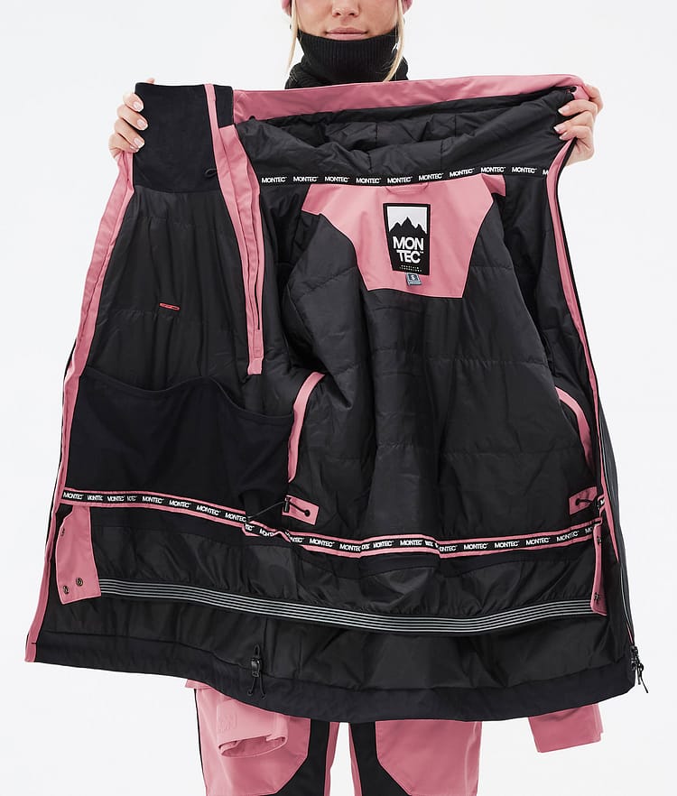 Montec Doom W Snowboardjacke Damen Pink/Black