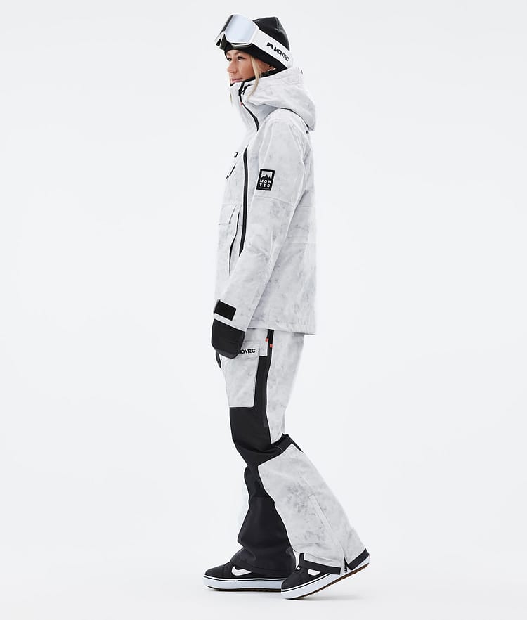 Montec Doom W Snowboardjacke Damen White Tiedye