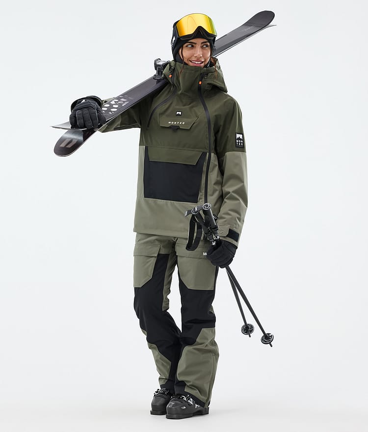 Montec Doom W Skijacke Damen Olive Green/Black/Greenish, Bild 3 von 11