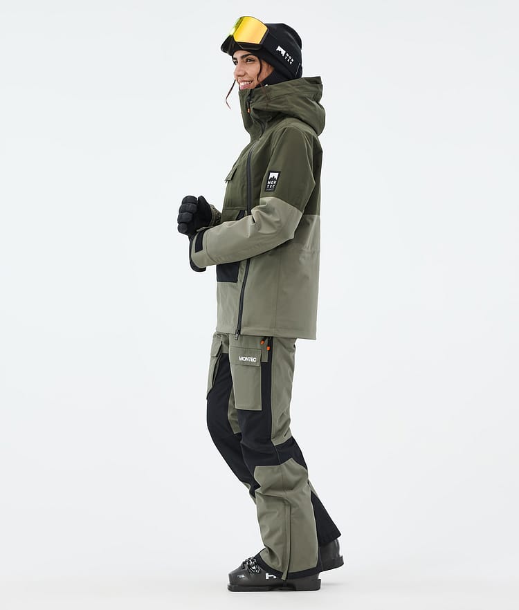 Montec Doom W Skijacke Damen Olive Green/Black/Greenish, Bild 4 von 11