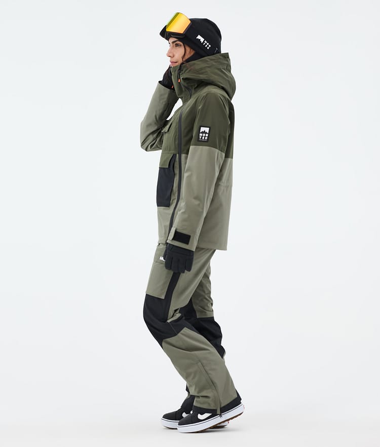 Montec Doom W Snowboardjacke Damen Olive Green/Black/Greenish Renewed, Bild 4 von 11