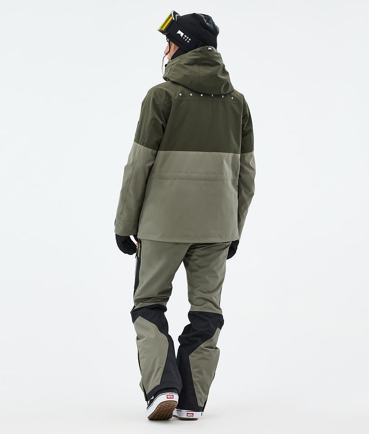 Montec Doom W Snowboardjacke Damen Olive Green/Black/Greenish Renewed, Bild 5 von 11
