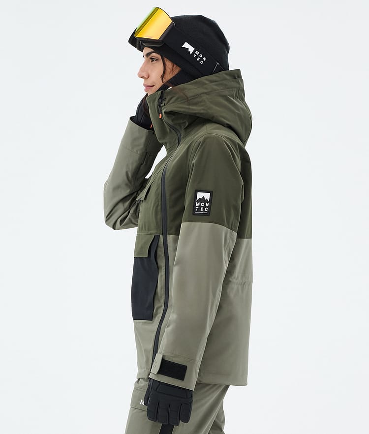 Montec Doom W Snowboardjacke Damen Olive Green/Black/Greenish Renewed, Bild 6 von 11