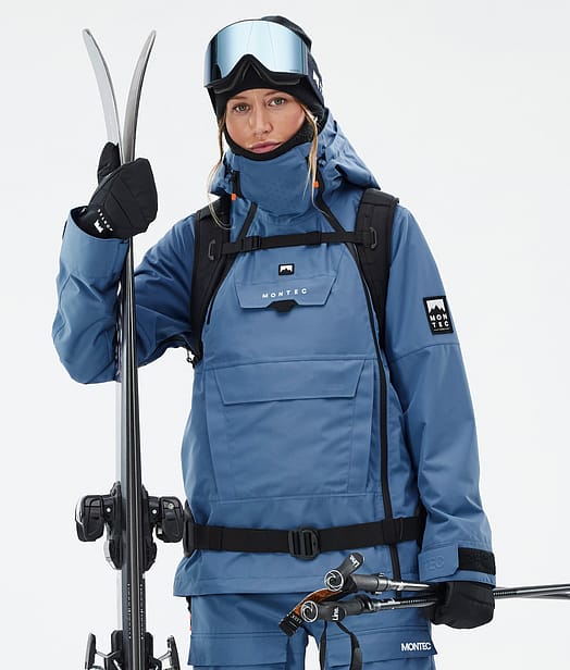 Montec Doom W Skijacke Damen Blue Steel