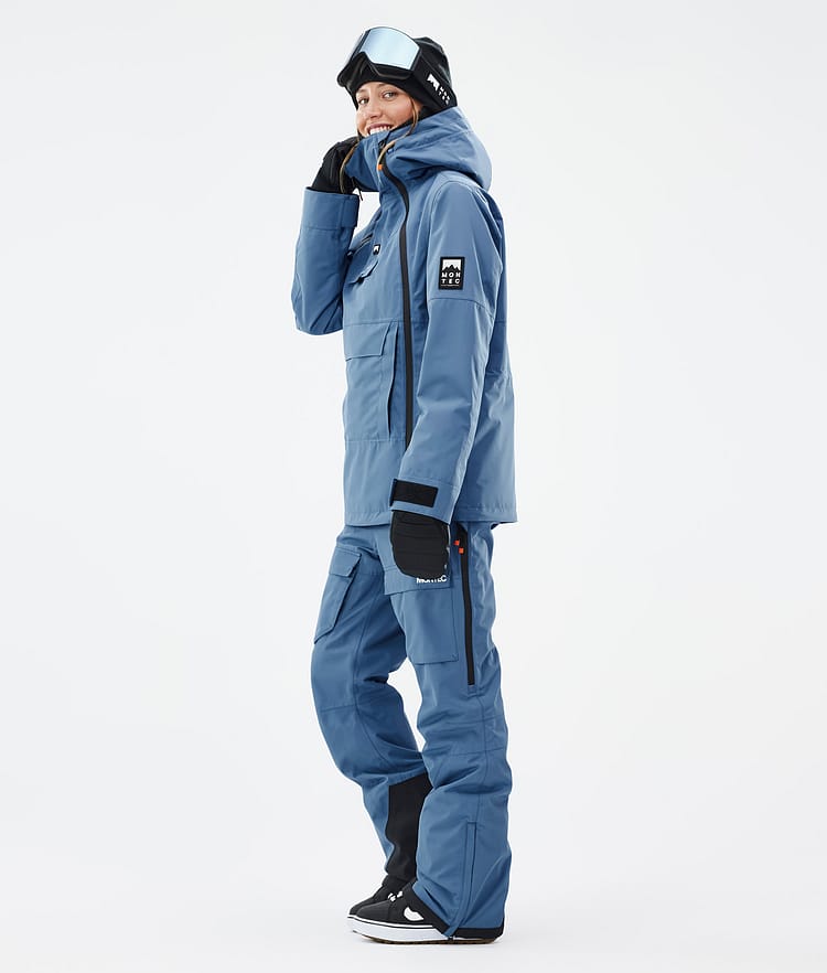 Montec Doom W Snowboardjacke Damen Blue Steel