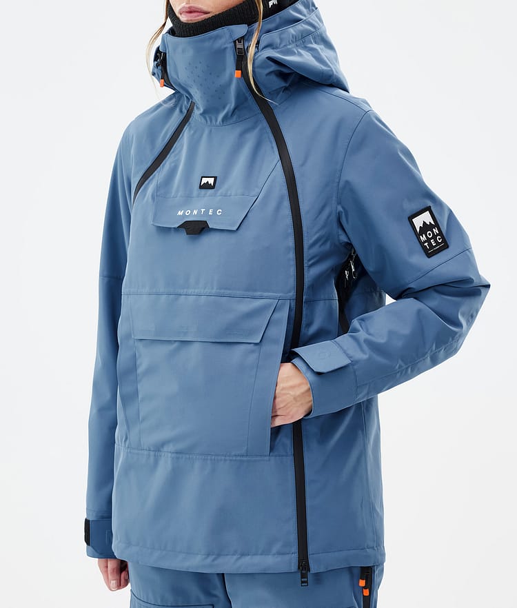 Montec Doom W Skijacke Damen Blue Steel