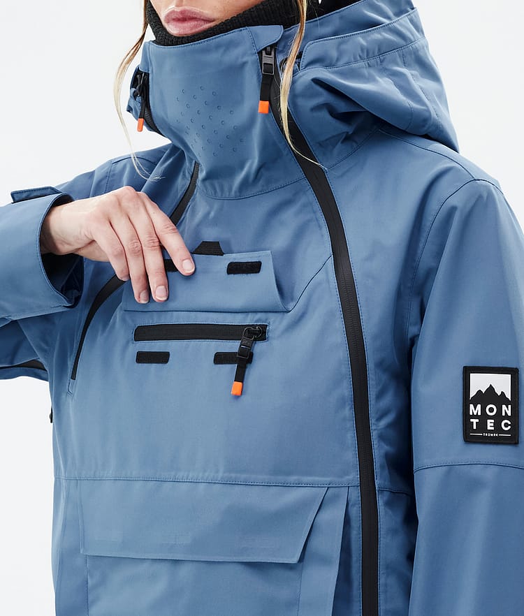 Montec Doom W Skijacke Damen Blue Steel