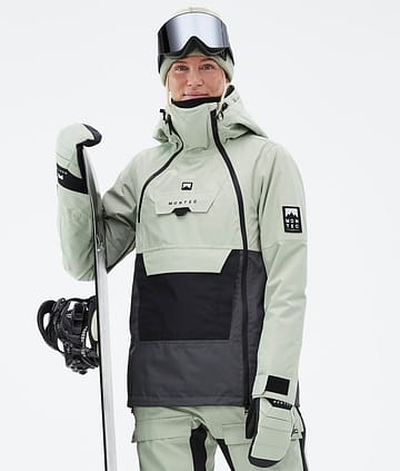 Montec Doom W Snowboardjacke Soft Green/Black/Phantom