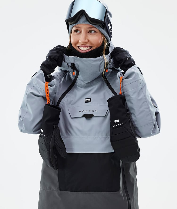 Montec Doom W Skijacke Damen Soft Blue/Black/Phantom