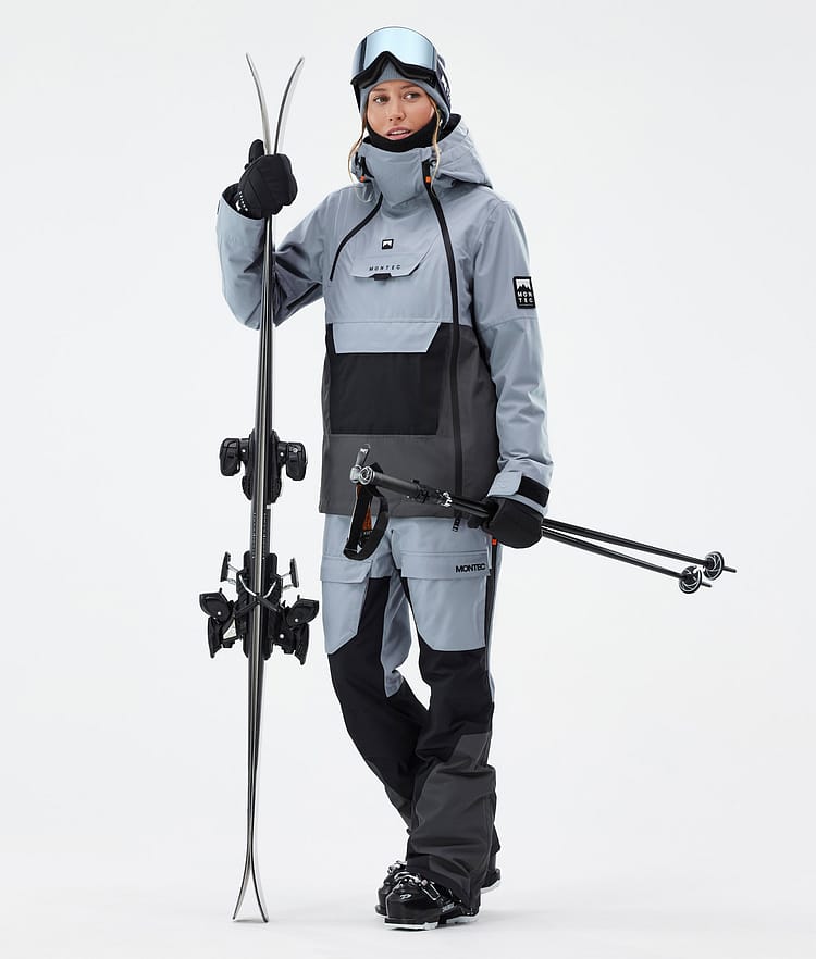 Montec Doom W Skijacke Damen Soft Blue/Black/Phantom