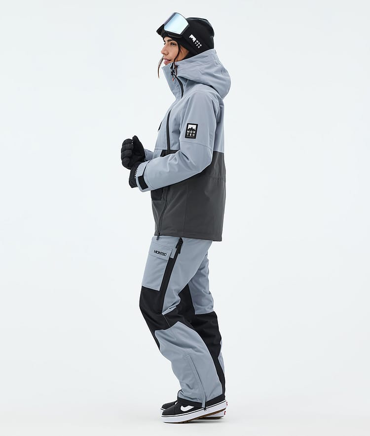 Montec Doom W Snowboardjacke Damen Soft Blue/Black/Phantom Renewed, Bild 4 von 11