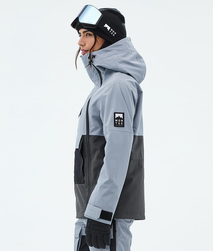 Montec Doom W Skijacke Damen Soft Blue/Black/Phantom, Bild 6 von 11