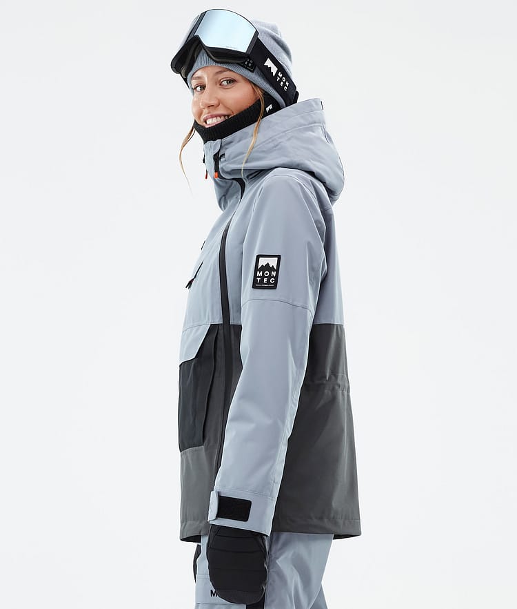 Montec Doom W Skijacke Damen Soft Blue/Black/Phantom