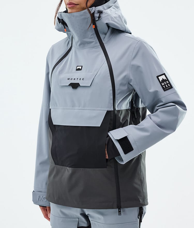 Montec Doom W Snowboardjacke Damen Soft Blue/Black/Phantom Renewed, Bild 8 von 11